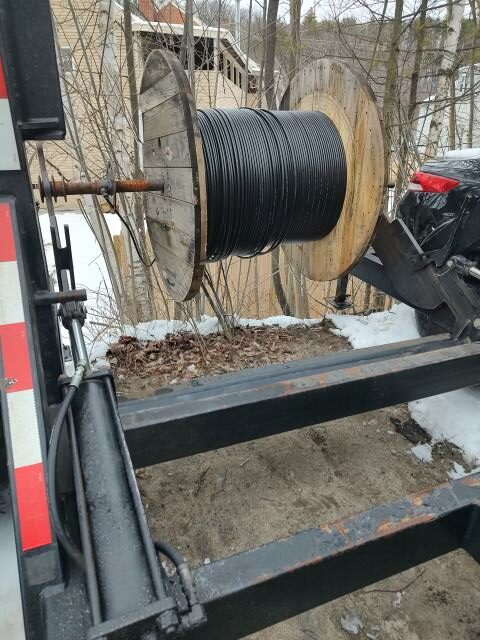 Utiliquip UMI 8500 Series 3 Cable Reef Trailer