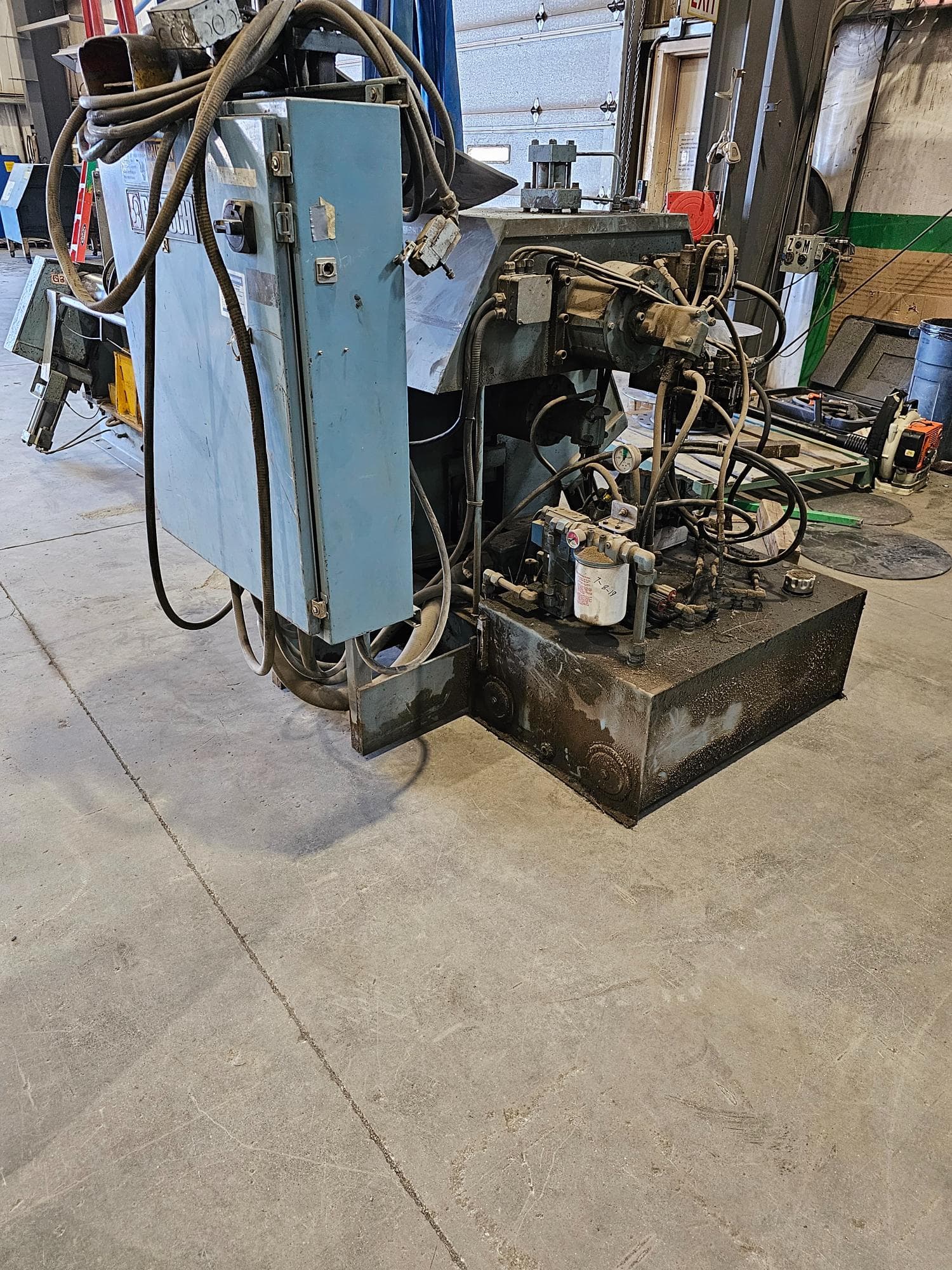 Bertsch 3/8" X 8' Plate Roller