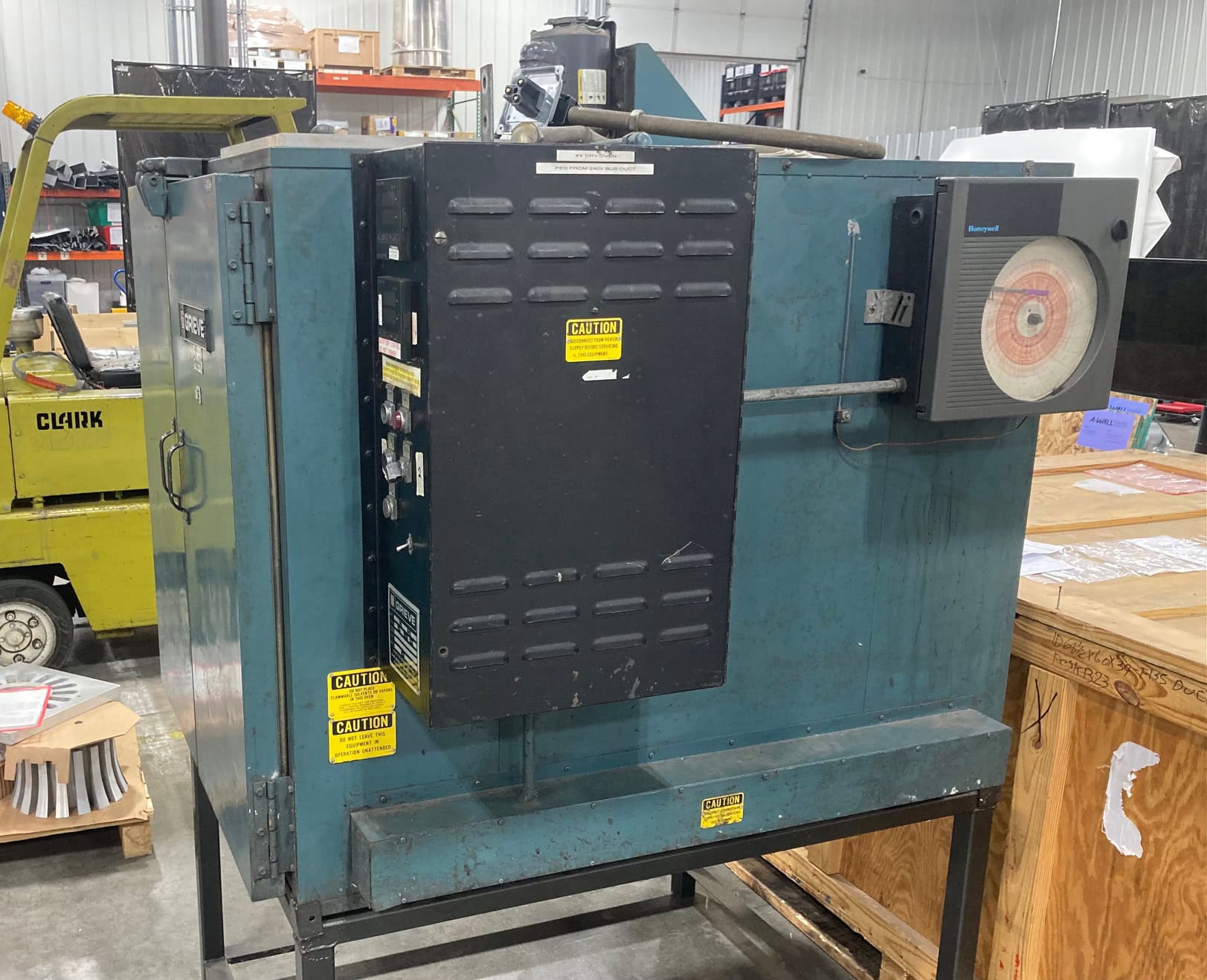 Grieve Hi-Capacity Bench Oven, 27 Cubic Feet