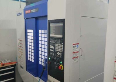 brother speedio s 500x2 4-axis cnc drill tap vmc 2020