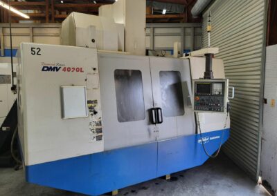 daewoo dmv 4020 l vertical machining center 2005