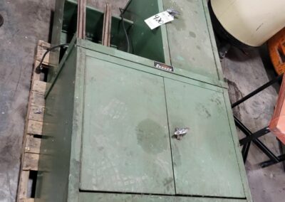 large lot of sunnen honing tools with cabinet