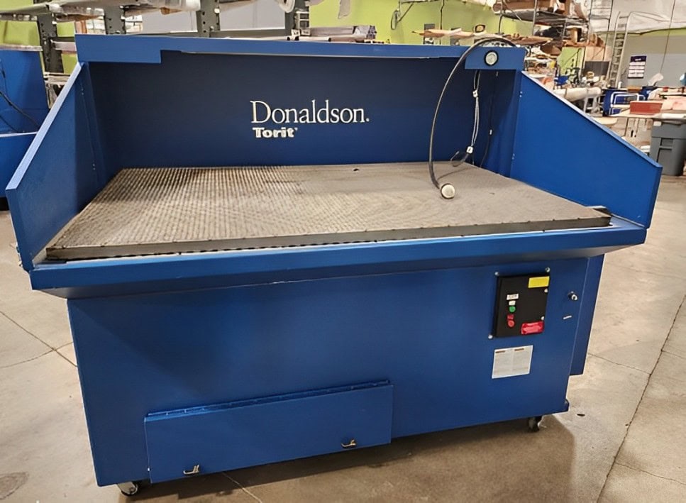Donaldson Torit DB-3000 Downdraft Table