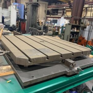 Giddings & Lewis 60"x60" Plain Air Lift Rotary Table
