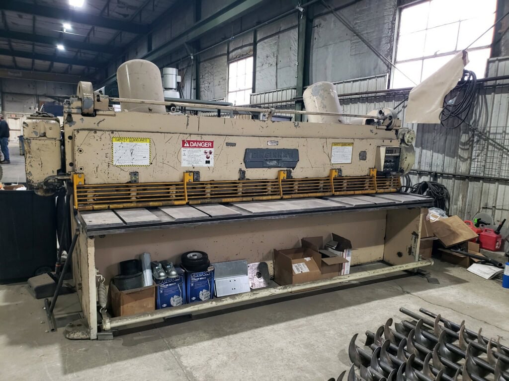 1/4" x 10' Cincinnati 1810 Hydraulic Shear