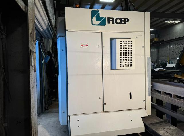Ficep Excalibur 1201 DE CNC Single Spindle Beam Drill