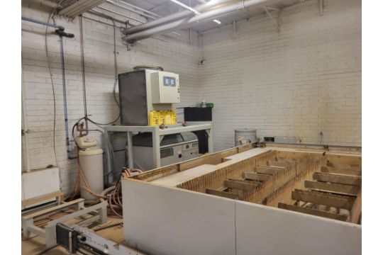 10' x 20' Flow Mach 4 5 Axis Waterjet