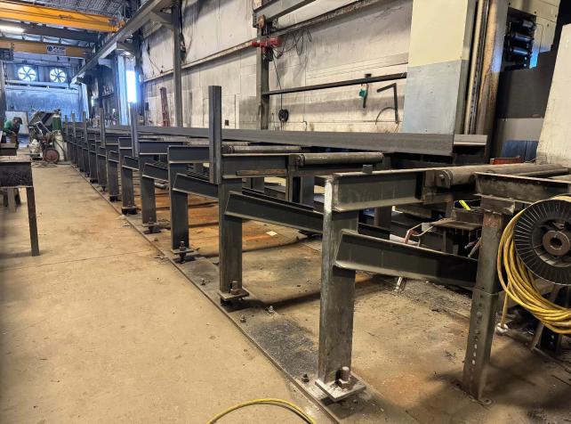 Ficep Excalibur 1201 DE CNC Single Spindle Beam Drill