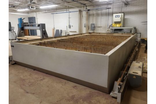 10' x 20' Flow Mach 4 5 Axis Waterjet