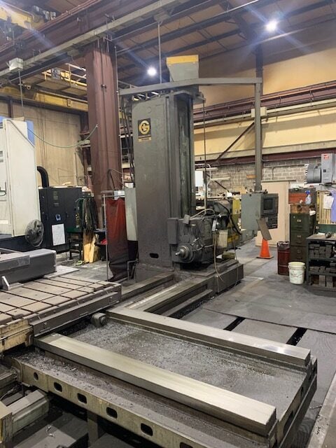Giddings & Lewis-Fraser 70A-DP5-T Horizontal Boring Mill