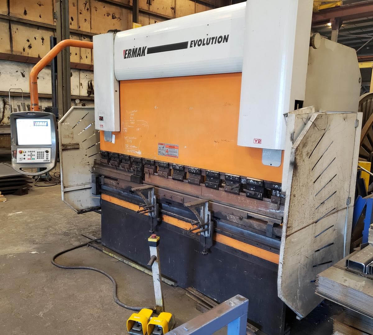 110 Ton x 8' Ermak Evolution 8x110 Hydraulic Press Brake