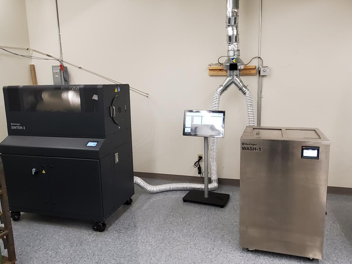 Markforged Metal X 3D Printer with Sinter 2 Furnace and Wash-1