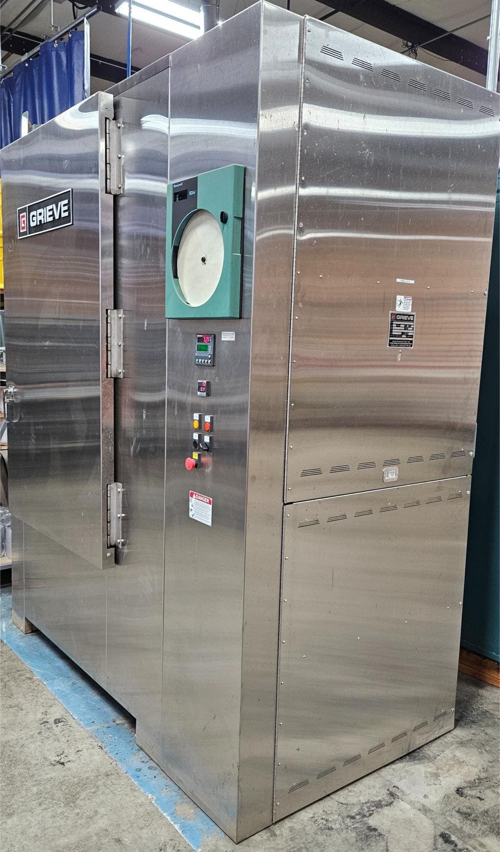 500° Grieve CLE-500 Stainless Steel Electric Clean Room Oven