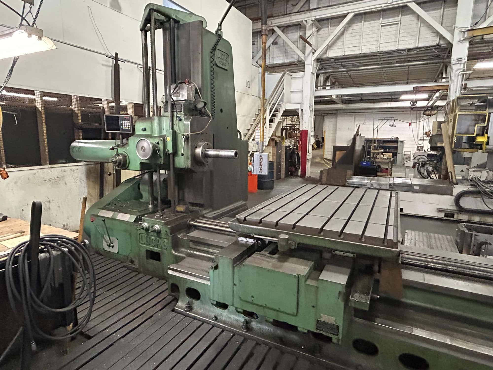 4" Lucas 42B-60 Horizontal Boring Mill
