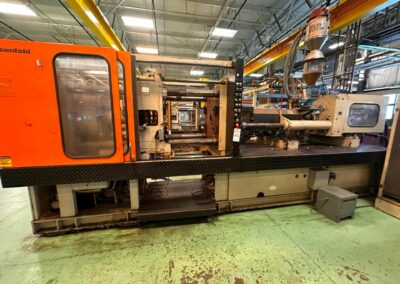 269 ton battenfeld ba-c 2400-1000 cnc injection molding machine 1985