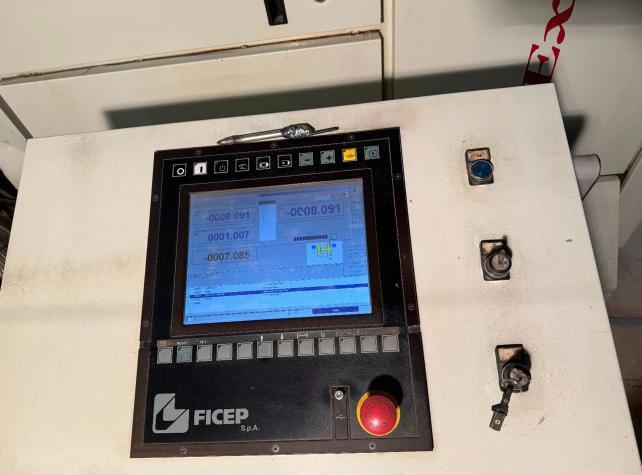 Ficep Excalibur 1201 DE CNC Single Spindle Beam Drill