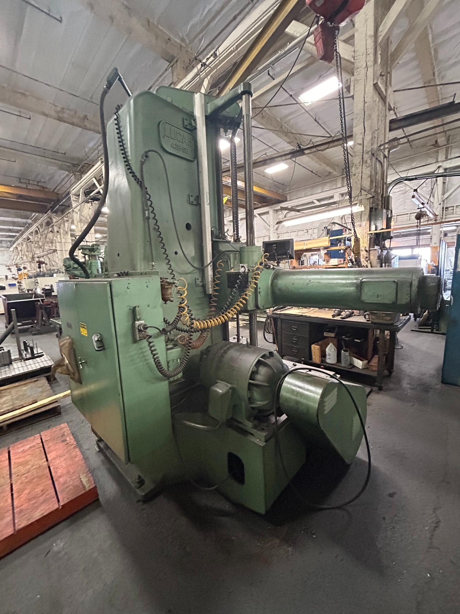 4" Lucas 42B-60 Horizontal Boring Mill