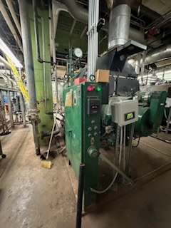 250 HP Johnston PFTA-250-4LG-15S Low Pressure Steam Boiler
