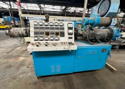 60 mm krauss maffei kmd 60 twin screw extruder 1991