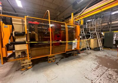 600 ton husky g600-rs 120-120 injection molding machine 2006