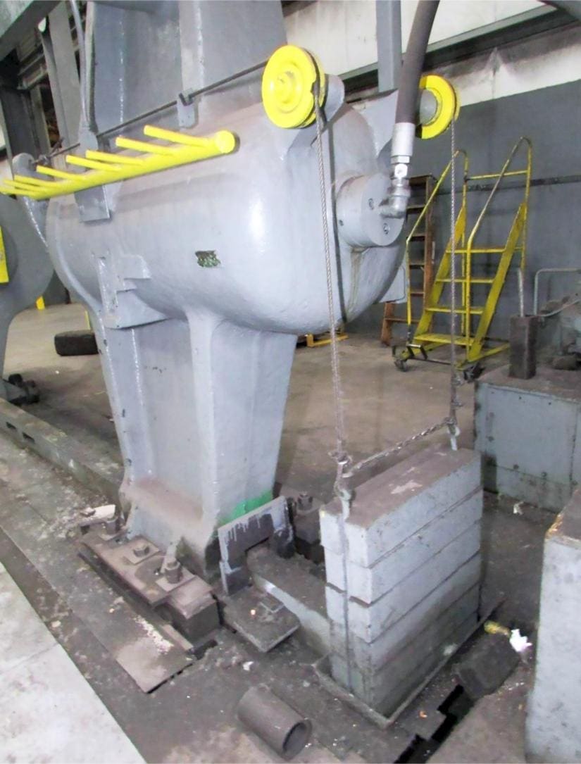 300 Ton Niles Bement K-300 Hydraulic Wheel Press