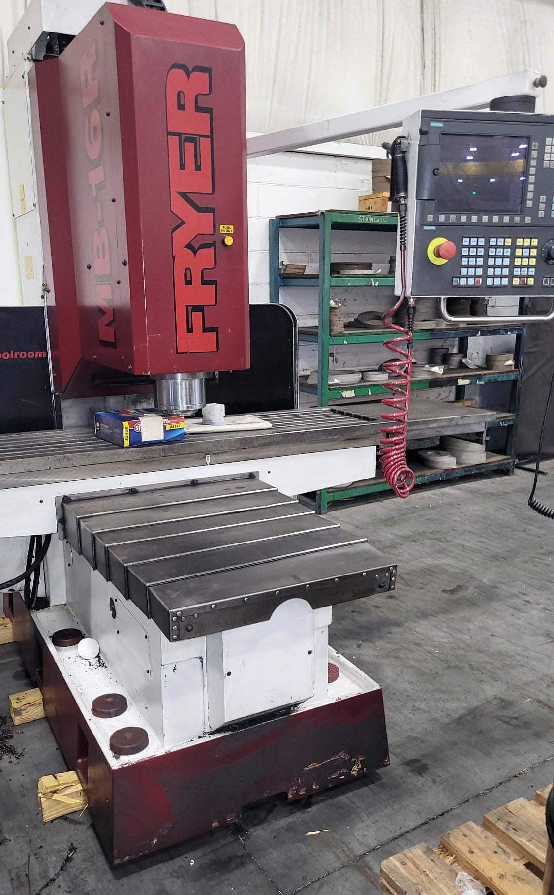 Fryer MB-16R CNC Bed Mill