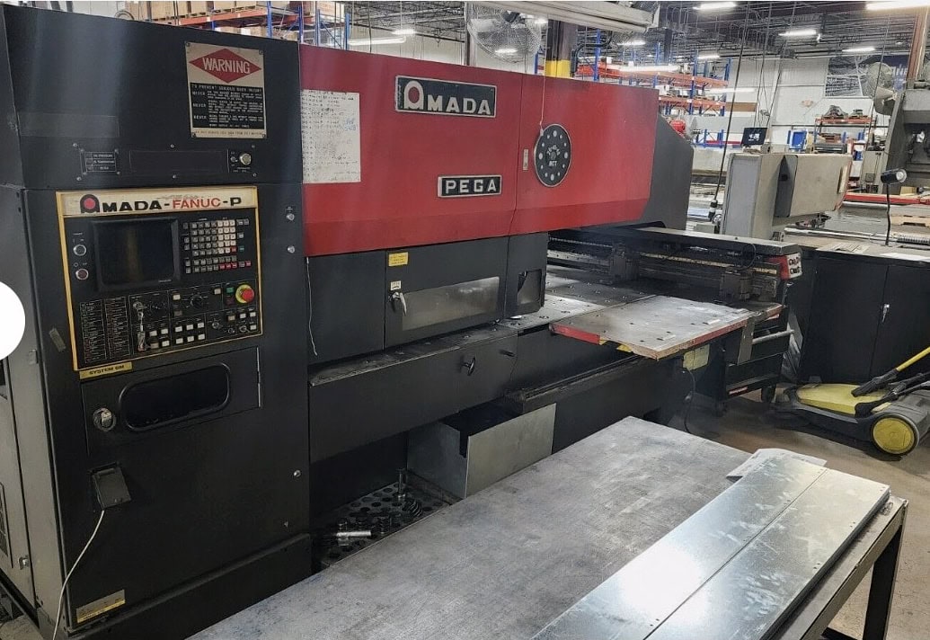 20 Ton Amada Pega 244 CNC Turret Punch Press