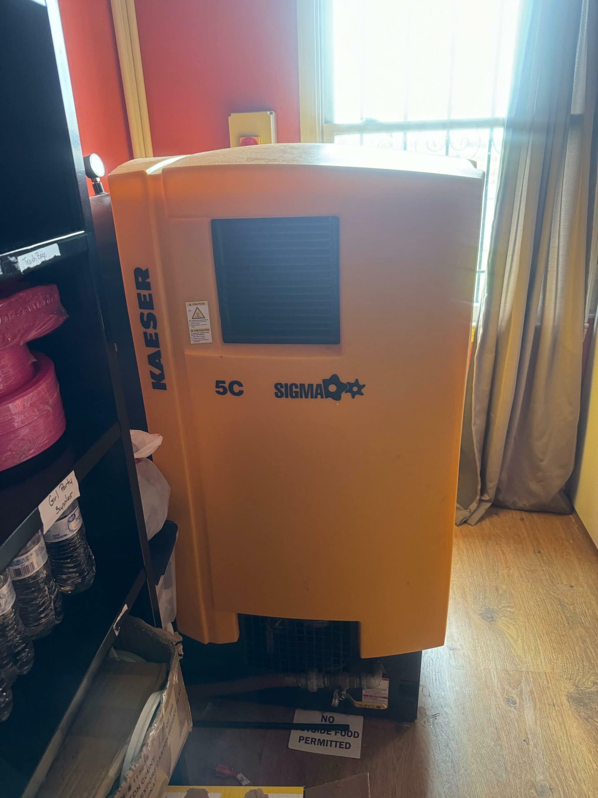 5 HP Kaeser Sigma 5C Air Compressor