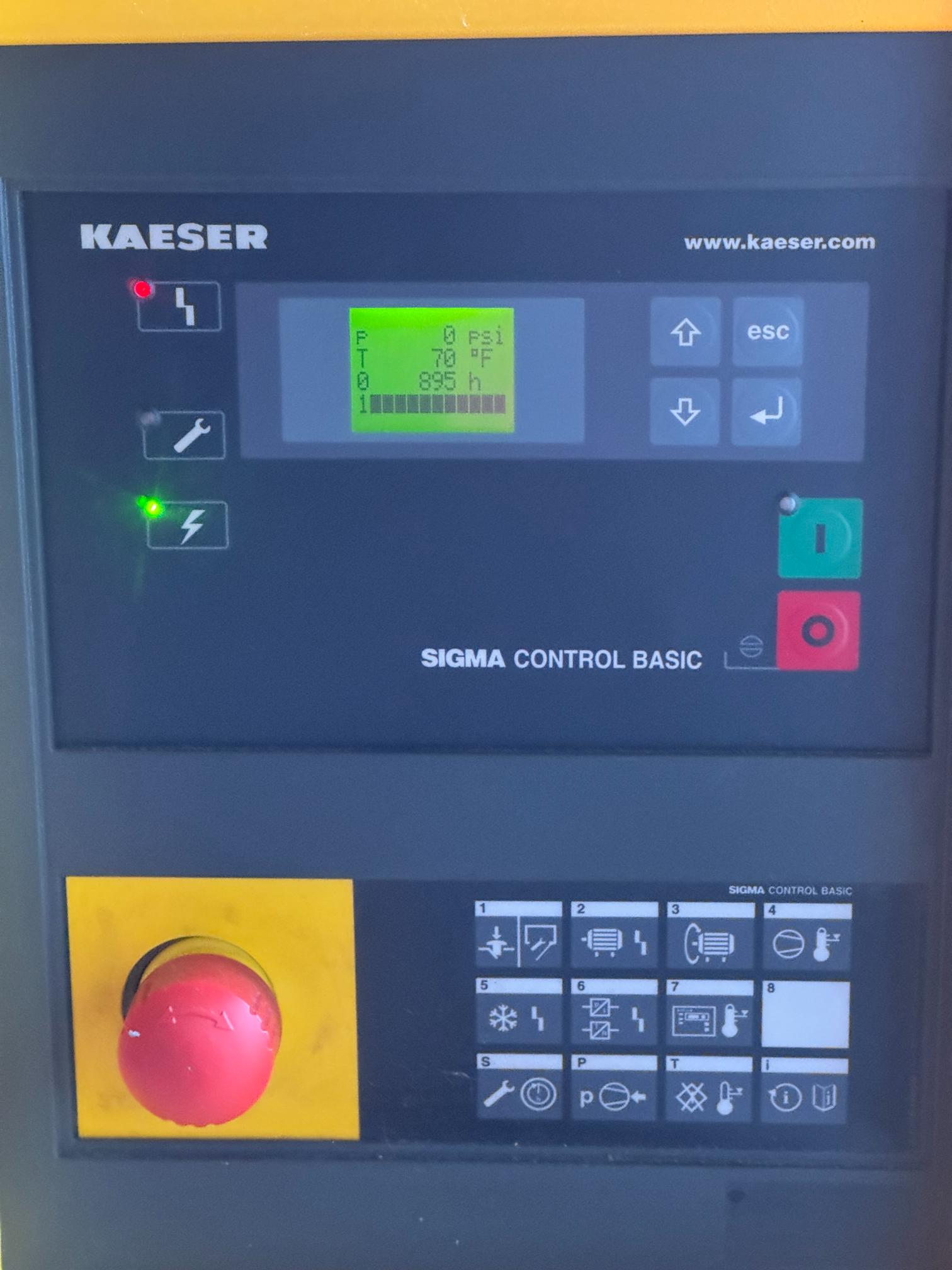 5 HP Kaeser Sigma 5C Air Compressor