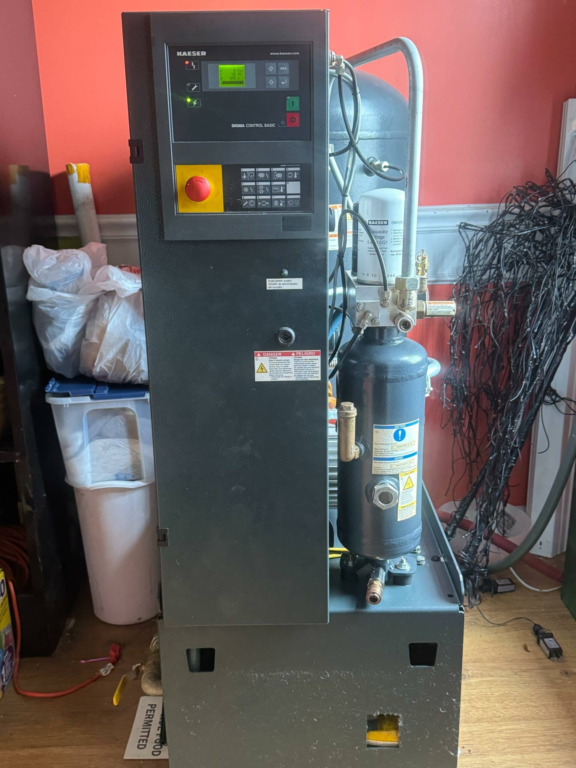 5 HP Kaeser Sigma 5C Air Compressor