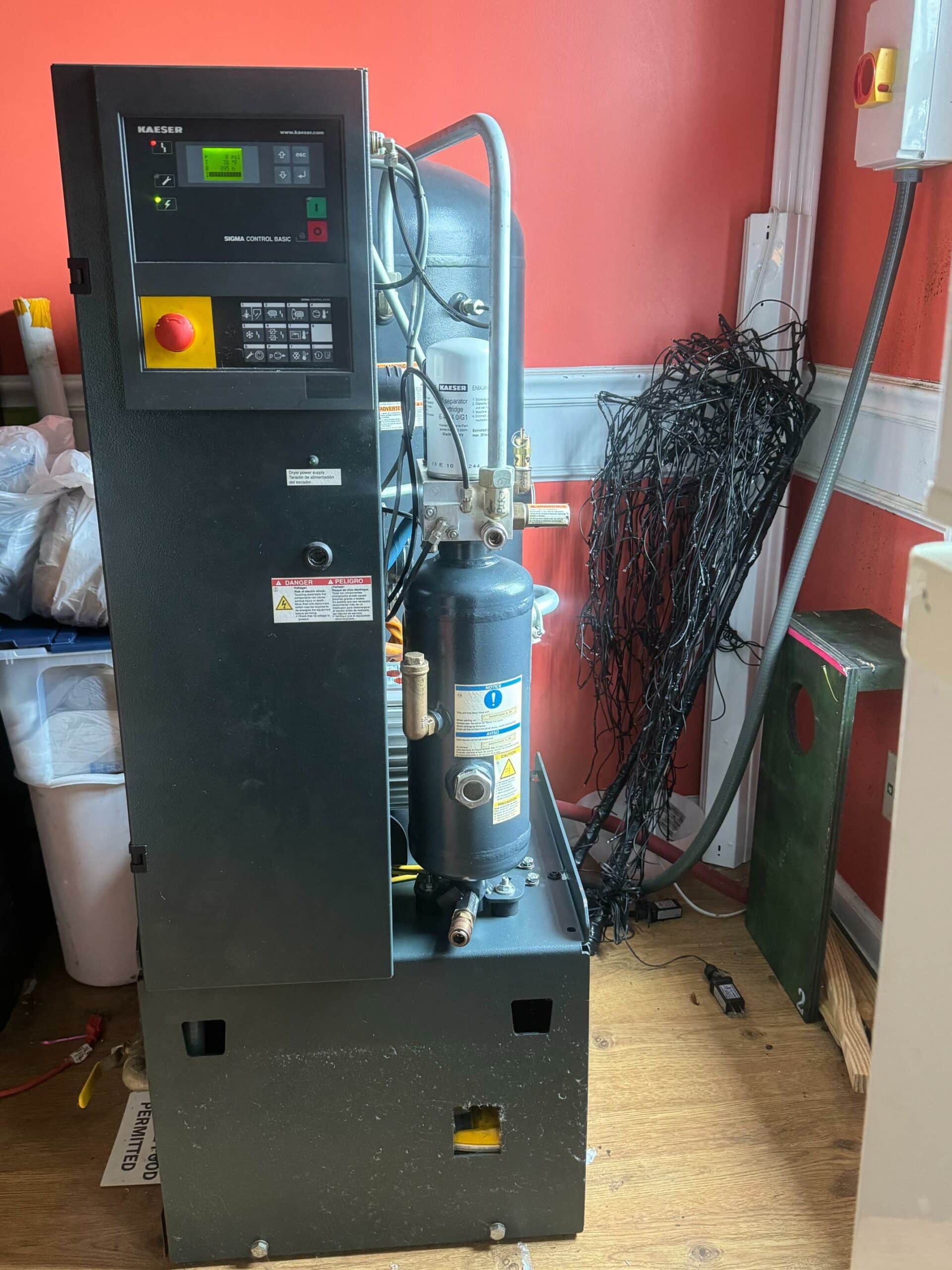 5 HP Kaeser Sigma 5C Air Compressor
