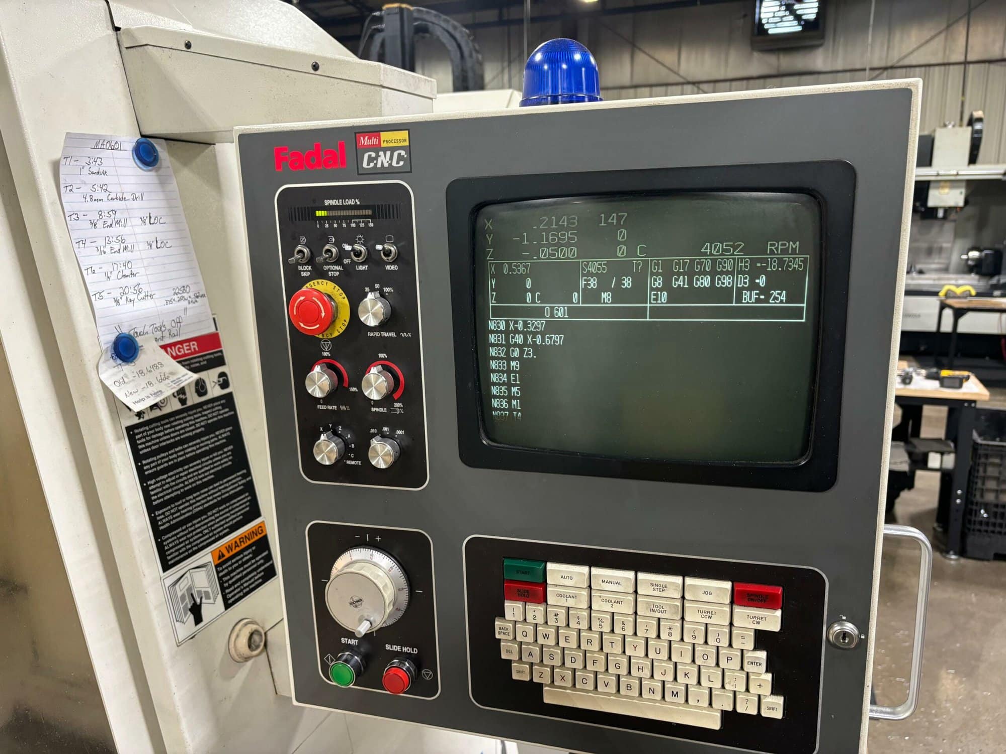 Fadal VMC 4020HT