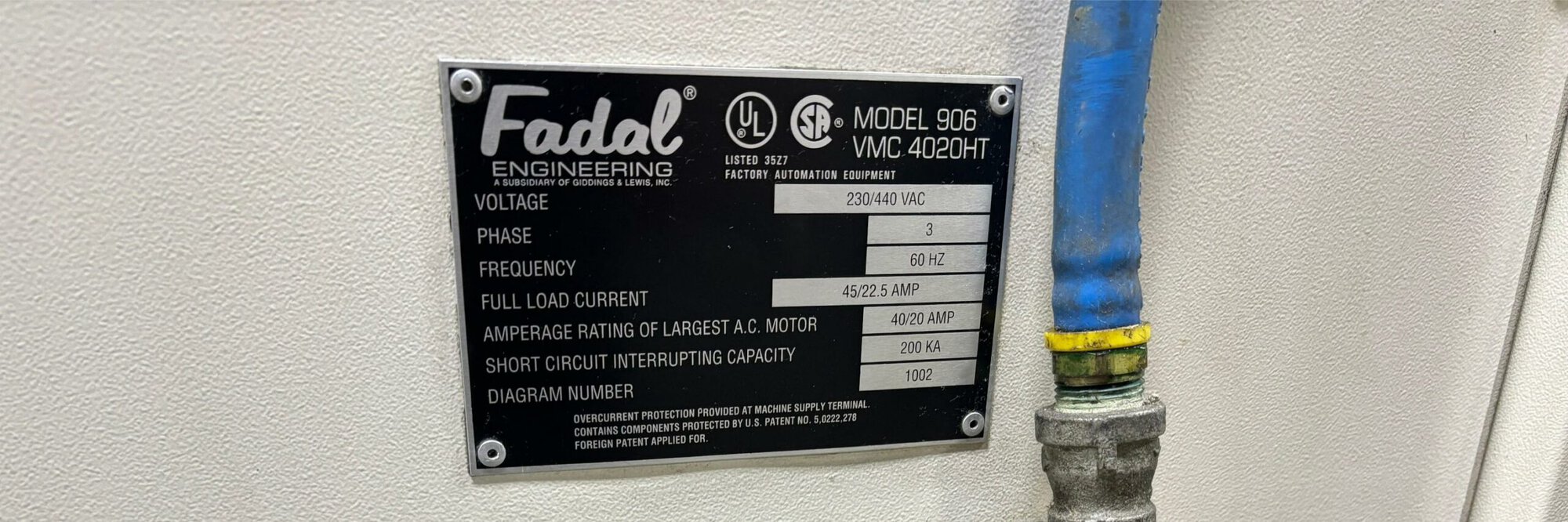 Fadal VMC 4020HT