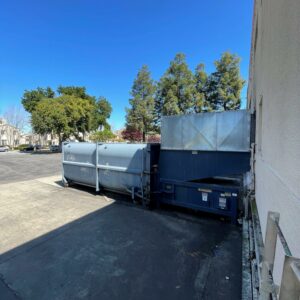 JV Manufacturing CRAM-A-LOT Compactor w/ Baycon Container
