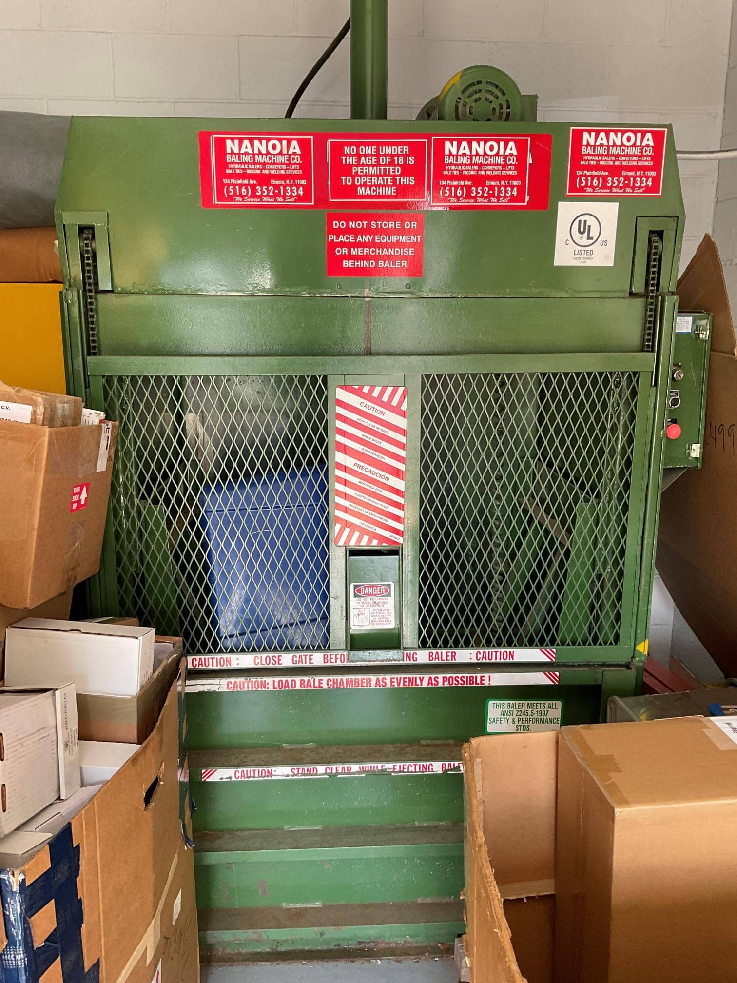 Nanoia 4200HD Vertical Downstroke Baler