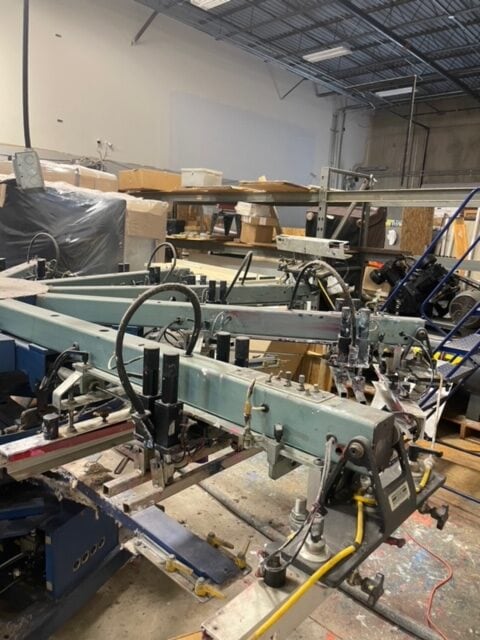 M&R Printing Gauntlet Automatic Screen Printing Press