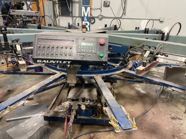 M&R Printing Gauntlet Automatic Screen Printing Press