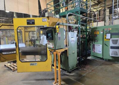 bekum 4 head parison dual shuttle clamp blow molding machine