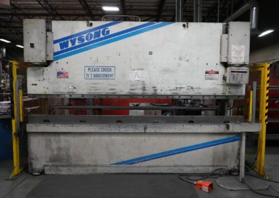 wysong mth175-144 175 ton x 12 feet hydraulic press brake
