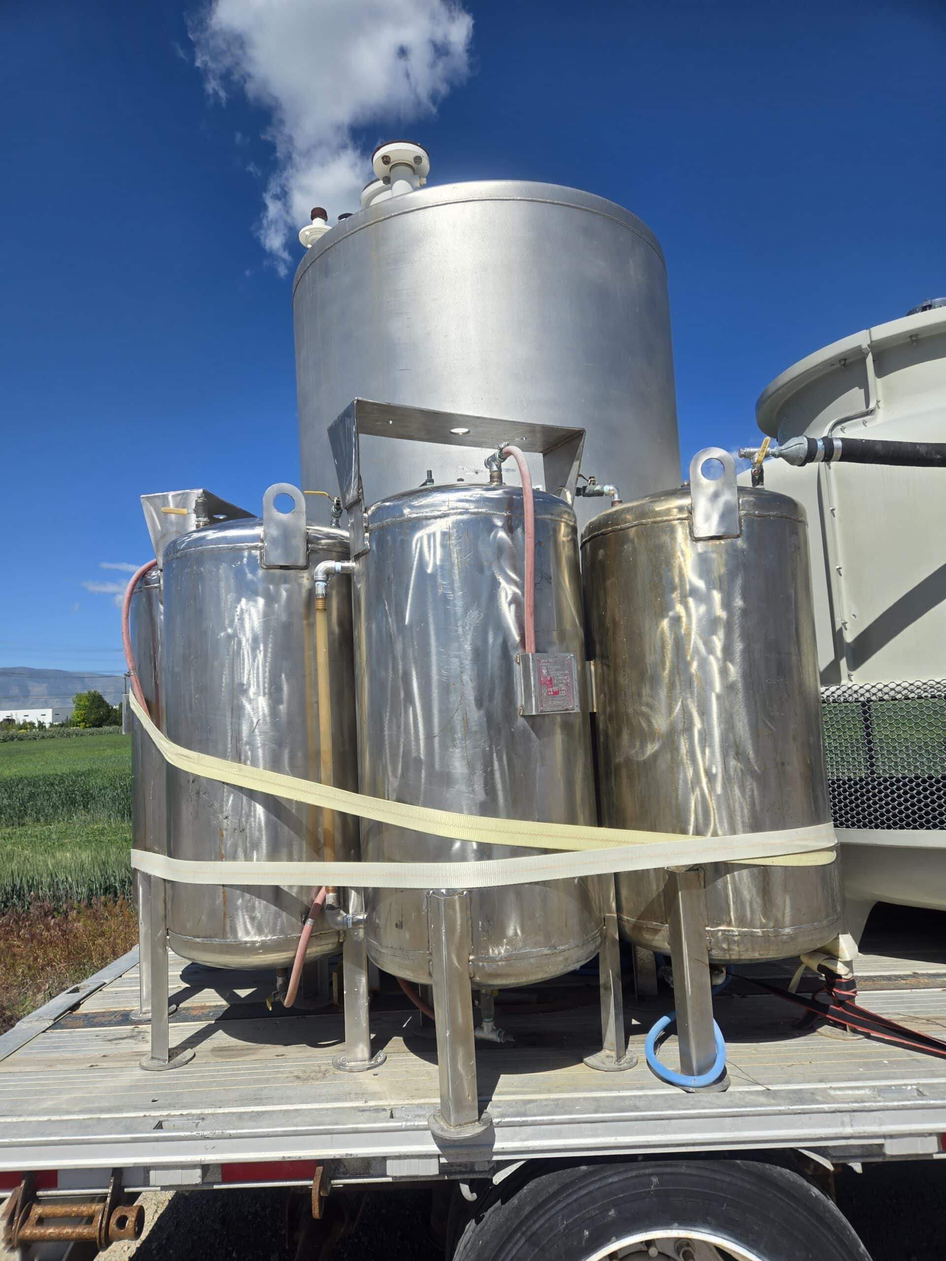 Full Solvent Recovery System on Trailer