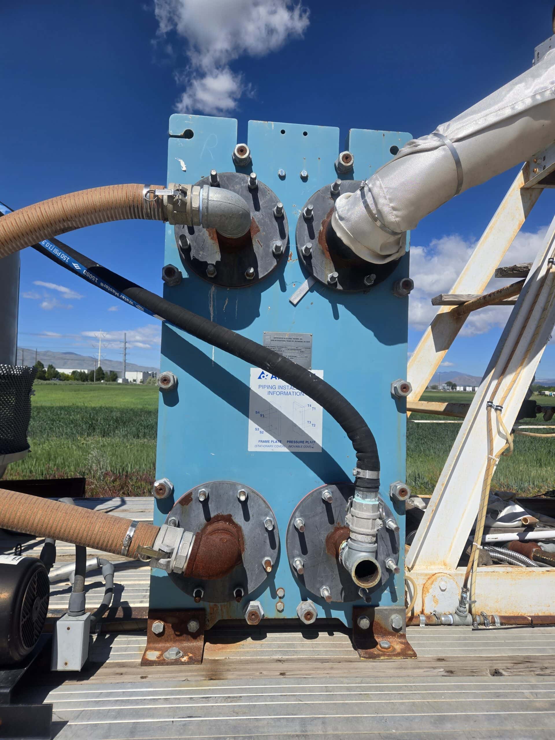 Full Solvent Recovery System on Trailer