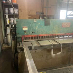 1/4" x 10' Chicago Dries & Krump Hydraulic Shear