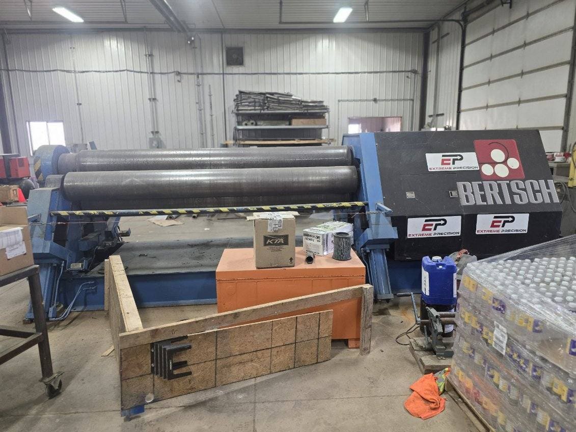 3/4 x 12 ' Bertsch 75-10 Plate Roll