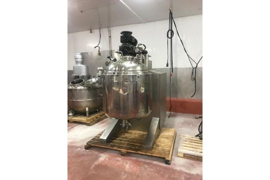 132 Gallon Olsa Stainless Steel Vacuum Reactor