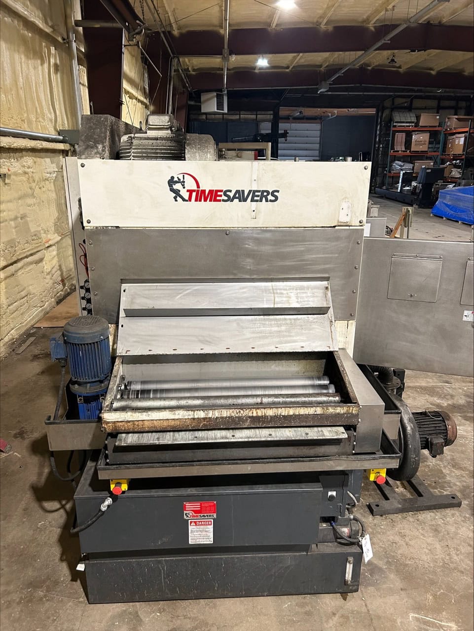 Timesaver Lynx 37MWT-DBB-60 Wide-Belt Wet Sander Deburring Machine