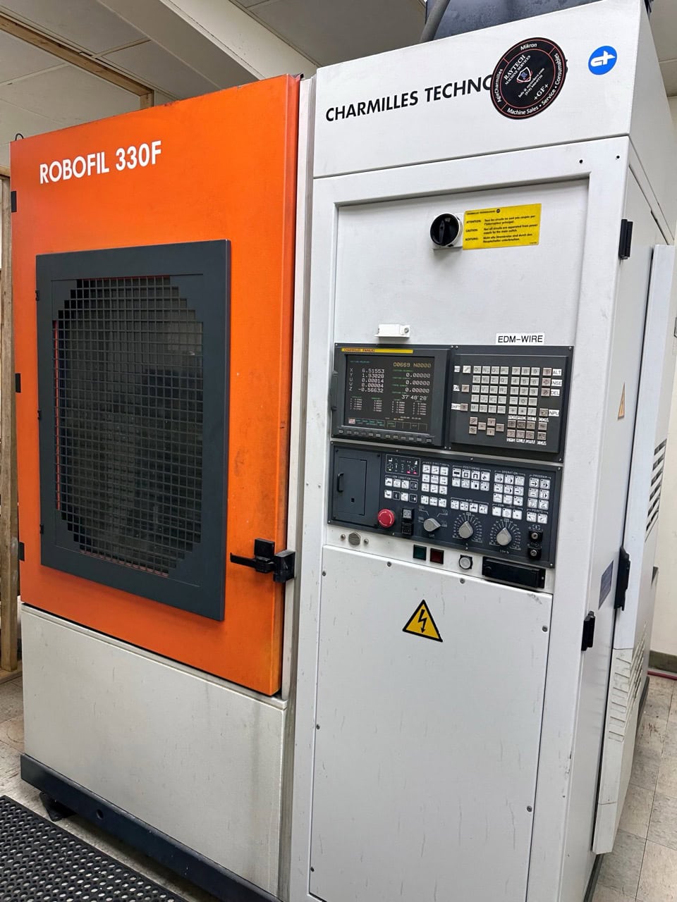 Charmilles Robofil 330F Submerged Wire EDM