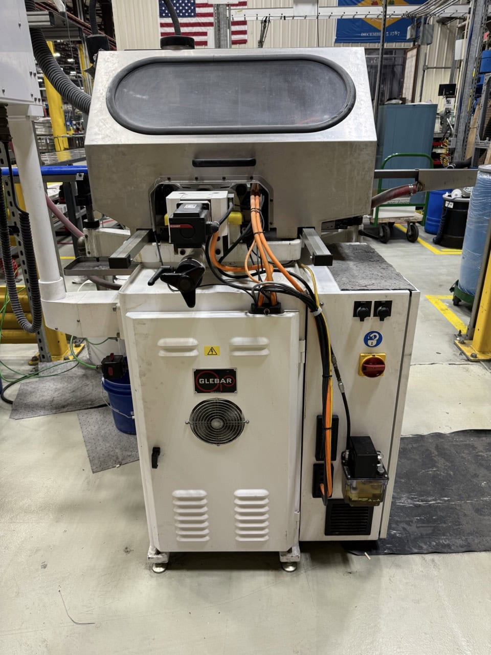 Glebar GT-610 Infeed/Thrufeed Centerless Grinder