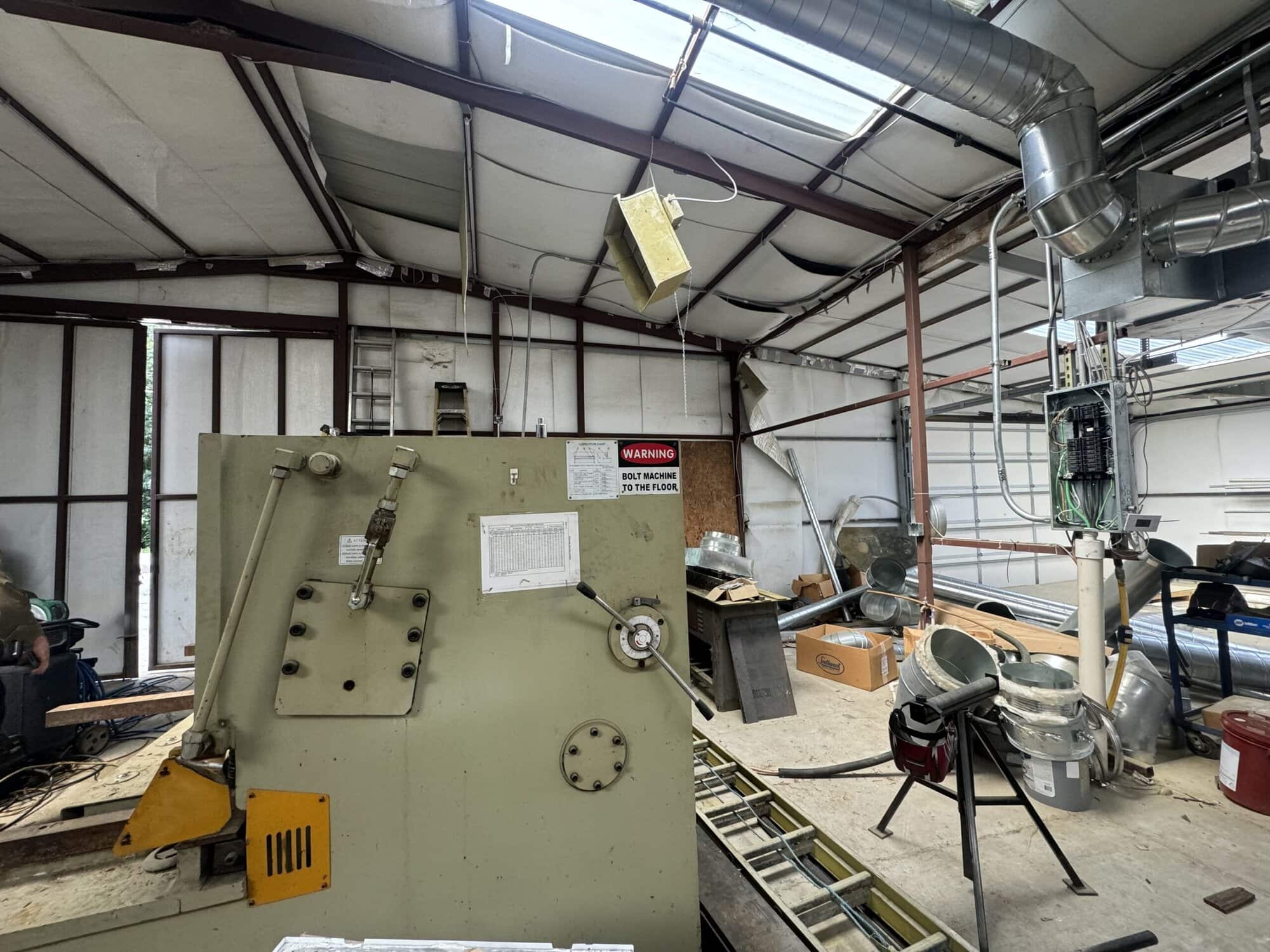 3/8" x 10' U.S. Industrial Machinery Hydraulic Shear Model US10375