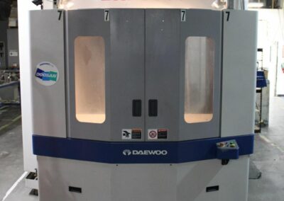 2006 doosan daewoo dhp 5000 500mm cnc horizontal machining center