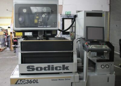 2012 sodick ag-360l cnc wire edm
